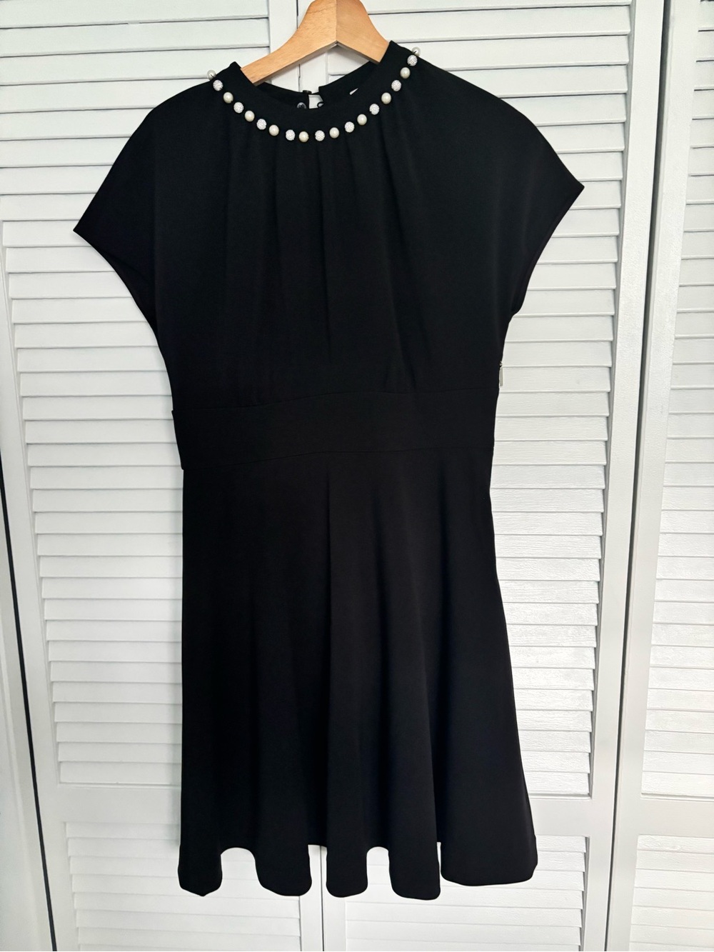 Kate Spade New York, Black Fit and Flare Dress, Size 8